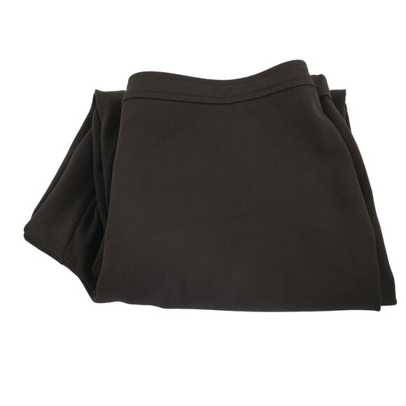 JM COLLECTION  BROWN DRESS PANTS WOMENS SIZE 16 - Picture 3 of 4